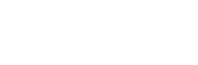 Kandis logo in white on a transparent background